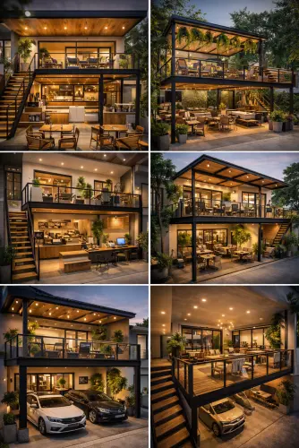 Mezannine Cafe Modern di Cengkareng Barat